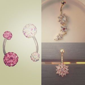 Pick any 2 belly rings for only $10