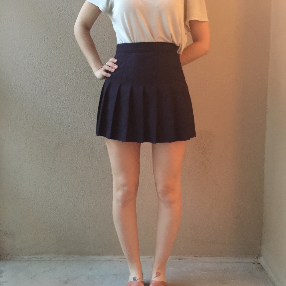 American apparel tennis skirt