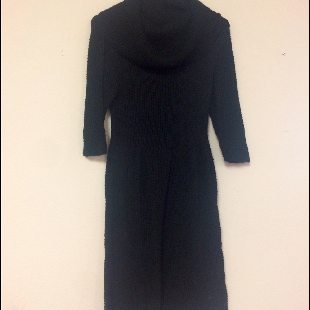 Gorgeous Black Turtle Neck Sweater Tunic