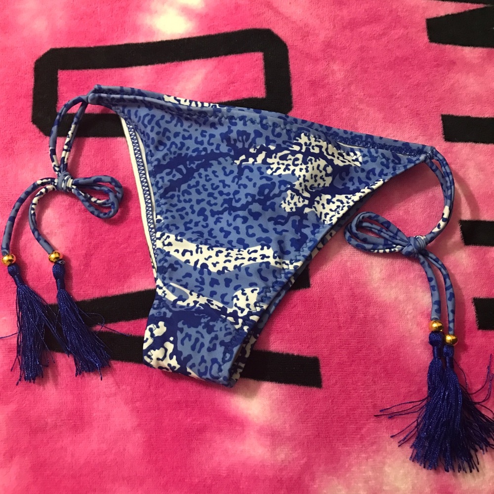 Itty bitty side tie bikini bottom