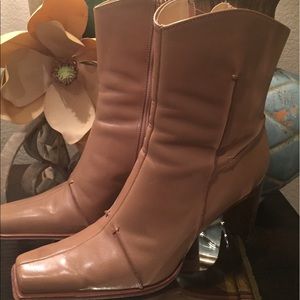 Antonio Melanie Light Brown Boots