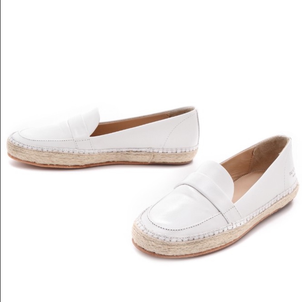 Rag & Bone Sophia Espadrille Loafers! New! Leather