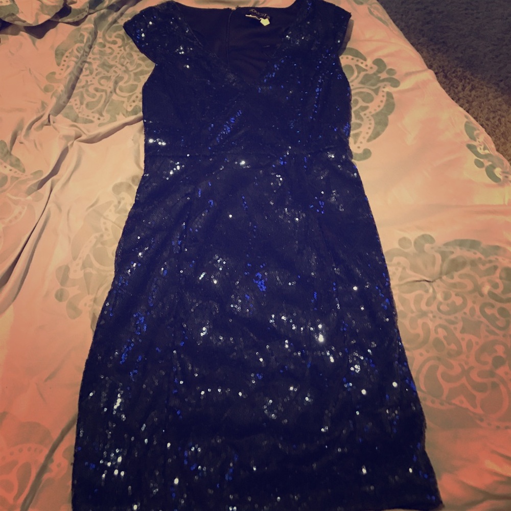 Blue Party Dress