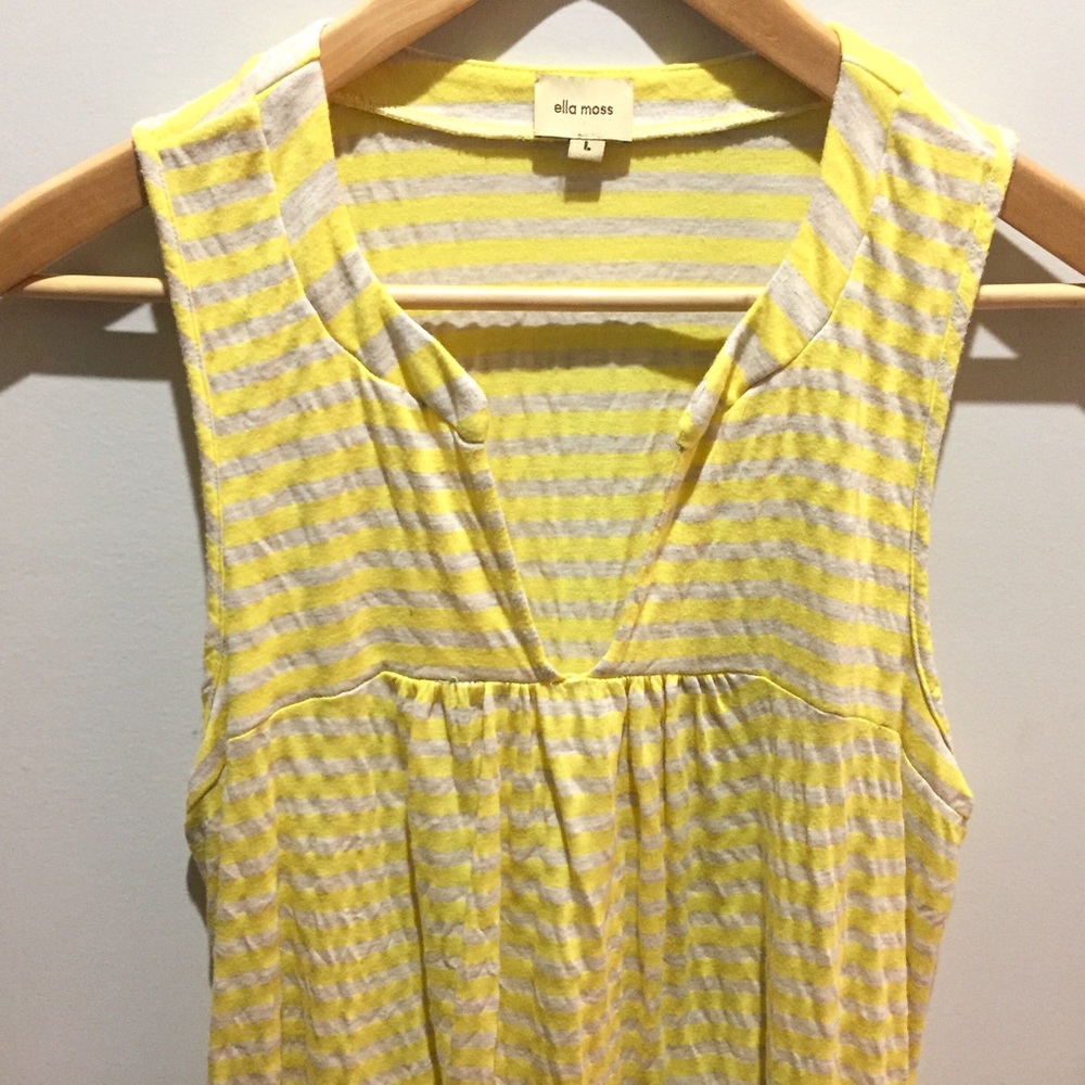 LF Ella Moss super soft stripped tank size L - Picture 2 of 4