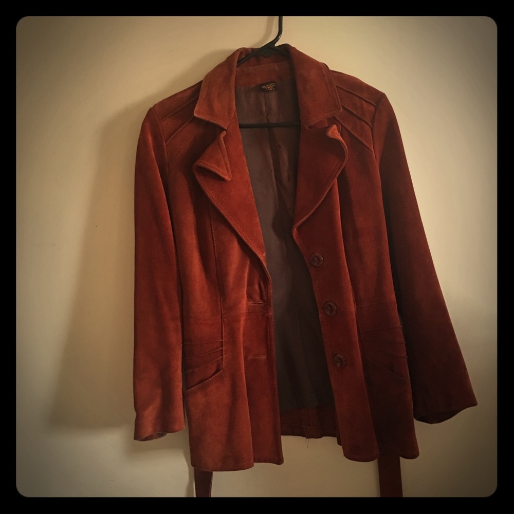 Vintage 100% leather coat