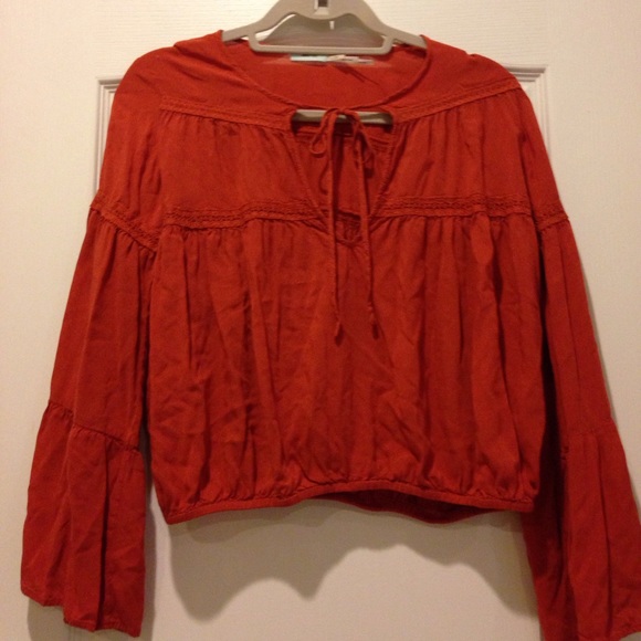 Kimchi blue orange top - Picture 1 of 2