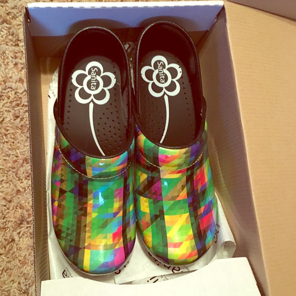 Sanita Danish clog nursing shoes