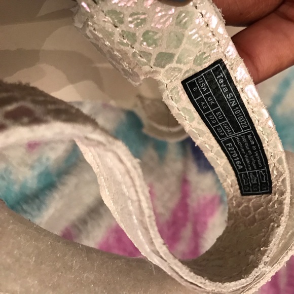 ❗️last pair❗️ White original universal iridescent - Picture 6 of 7