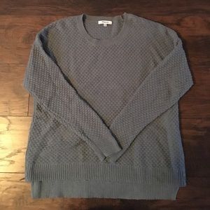 Madewell side zip sweater