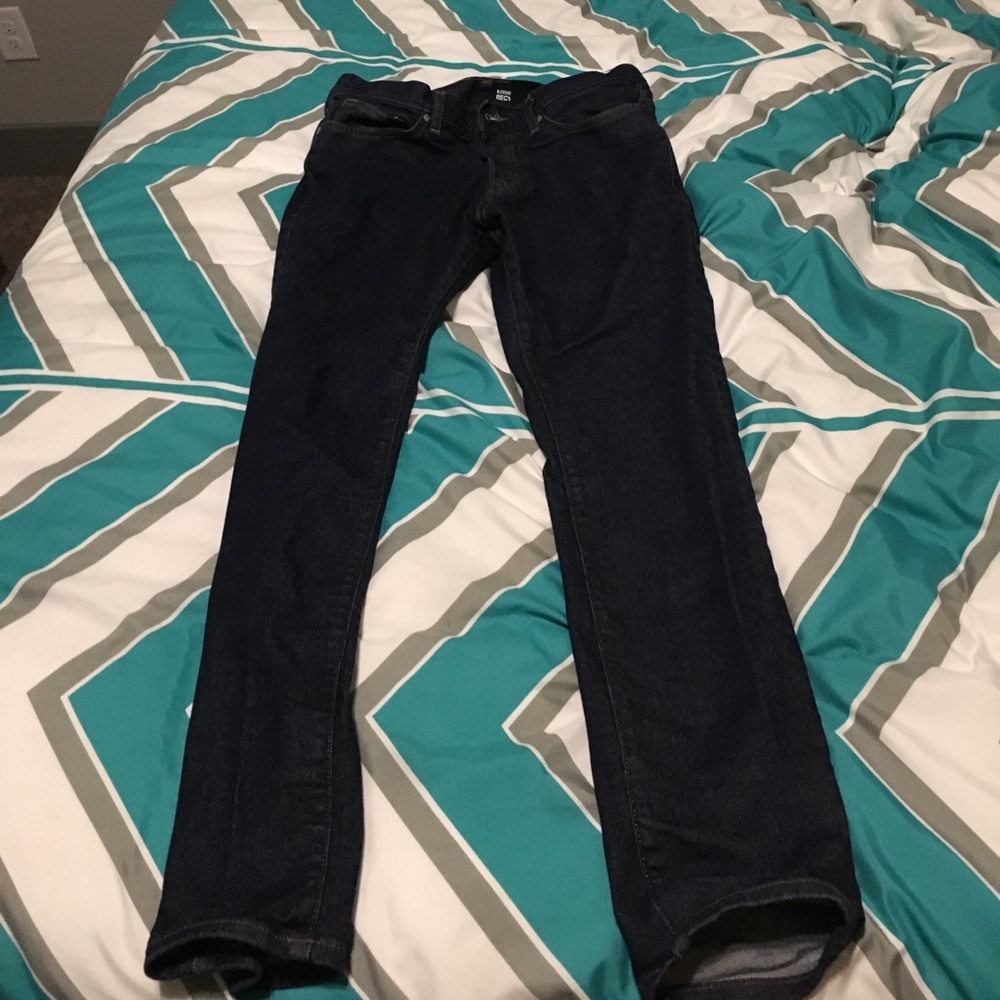 H&M dark blue denim jeans
