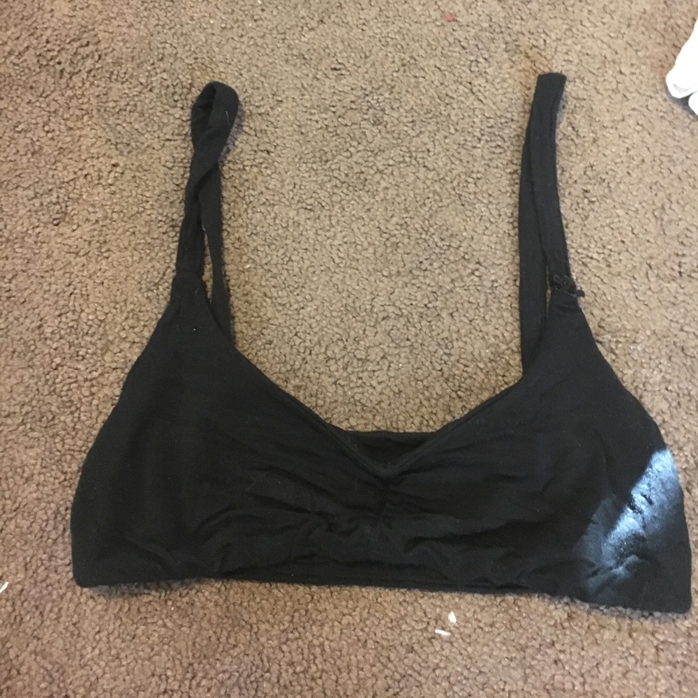 Black bralette
