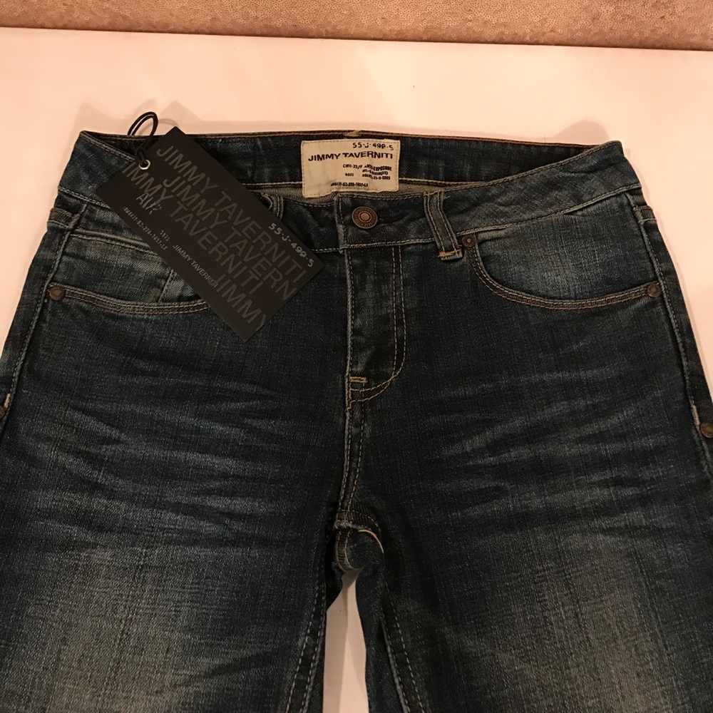 NWT JIMMY TAVERNITI SKINNY JEANS