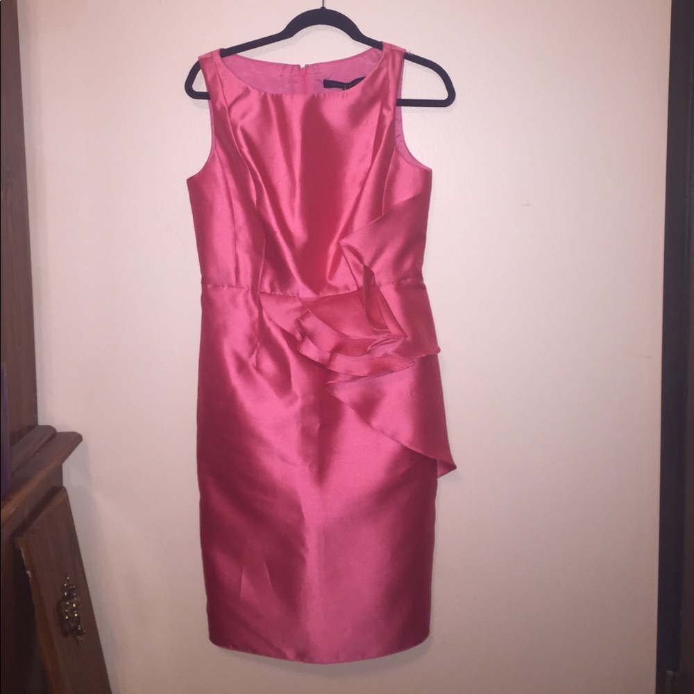 Pink cocktail dress