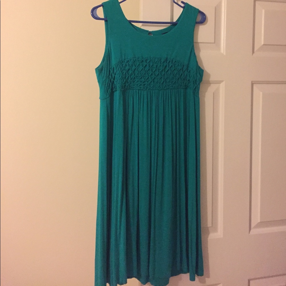 Cute teal summer dress