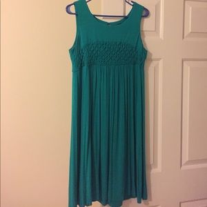 Cute teal summer dress