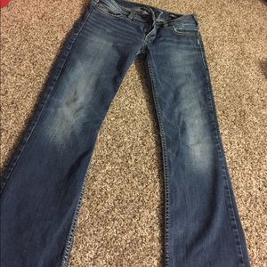 Silver jeans