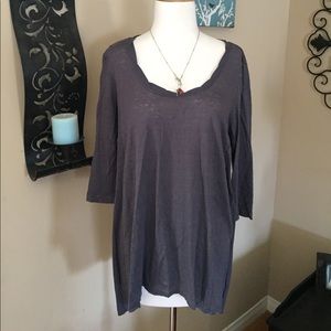 Kenar High Low Top