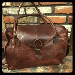 Custom made 100% leather bag