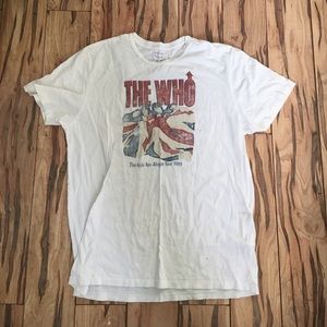 Lucky Brand T-shirt with "The Who" Logo Print!