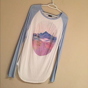 Baseball long sleeved shirt