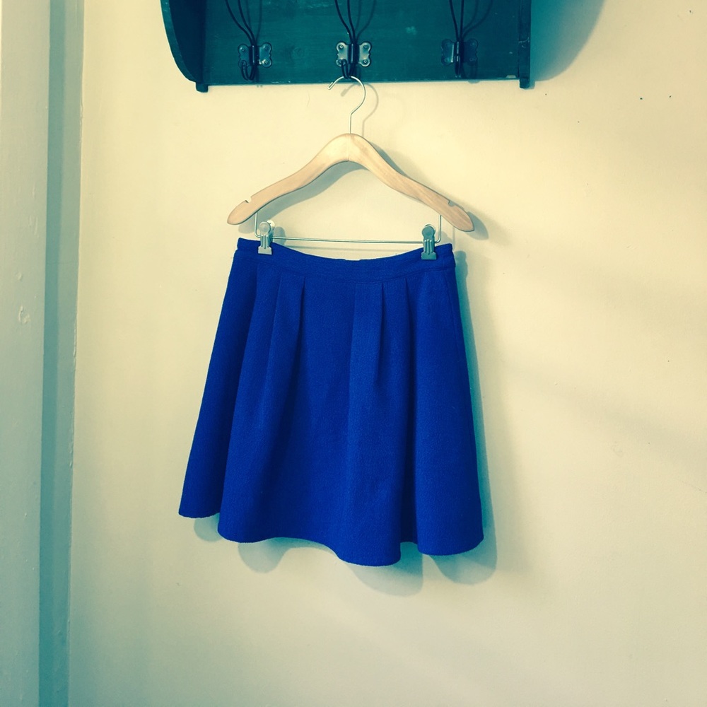 Royal Blue Skirt