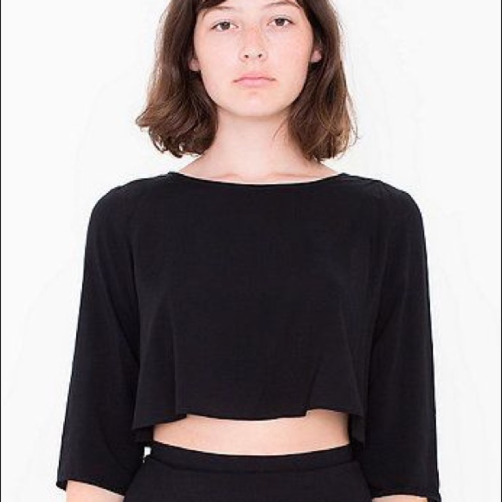American Apparel Maddie Crop Top