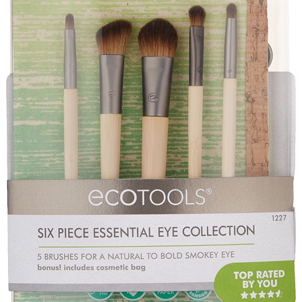 Ecotools 6 piece essential eye brush set!