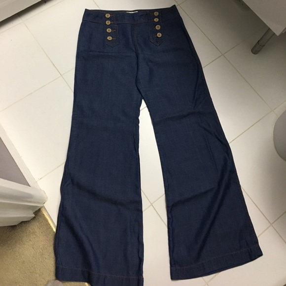 Anthropologie Pants - Anthropologie jean wide leg jeans