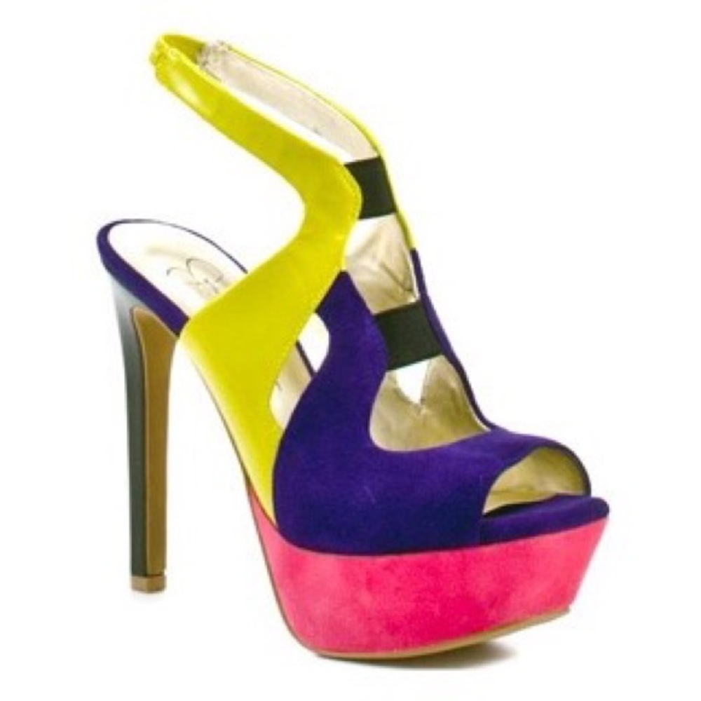Jessica Simpson Colorful Bendie Pump