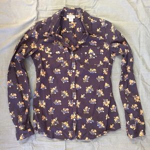 donating soon! 👋 mossimo supply co. floral western shirt