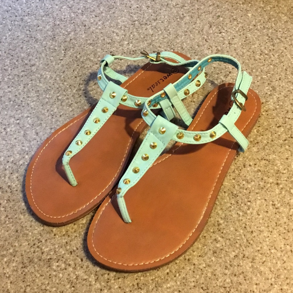 Cute Studded Sandals ... Wore Just Once