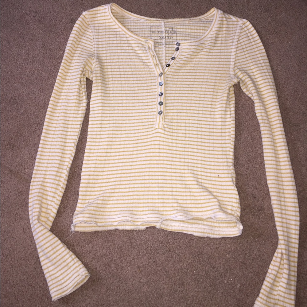 Striped Free People Top
