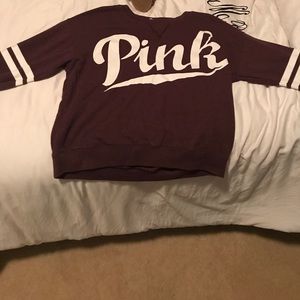 "Pink" sweat shirt