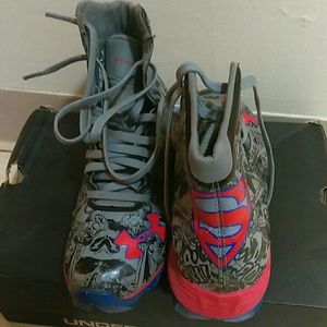 Boys Superman Football Cleets