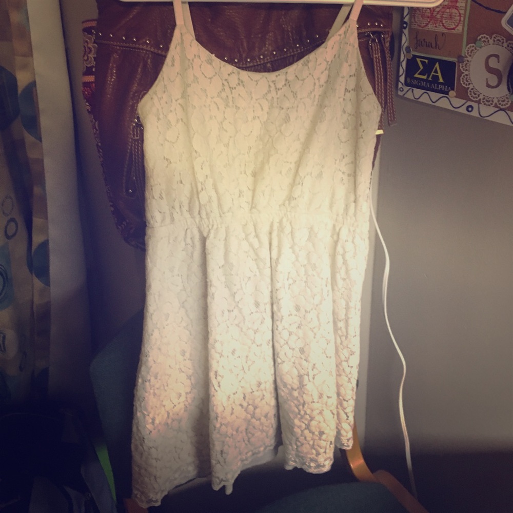White dress
