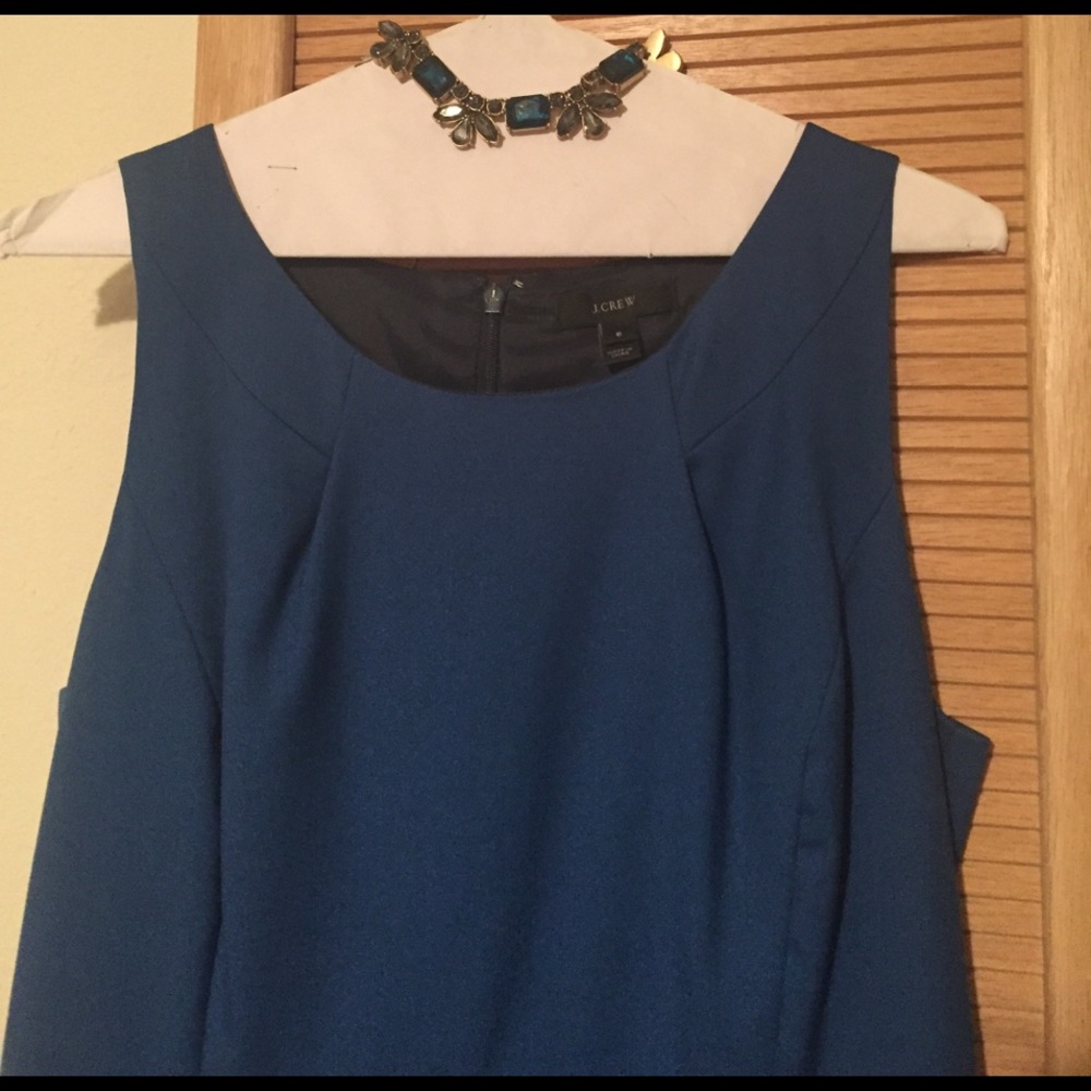 Peacock Wool Dress, great for work or a night out!