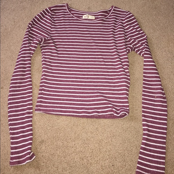 Hollister striped long sleeve shirt - Picture 1 of 2
