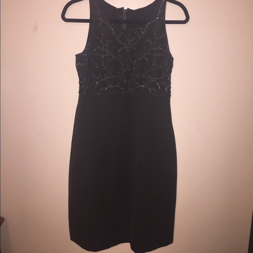 Dark green dress