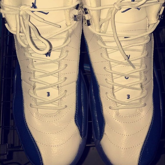 Air Jordan Mens 12 Retro - French Blue – Denim Exchange Jordan 12s French Blues