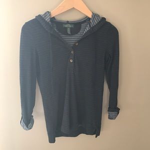 Ralph Lauren stripe Lightweight hoodie