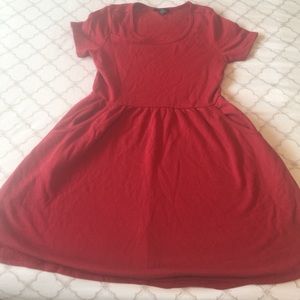 Cute red forever 21 dress