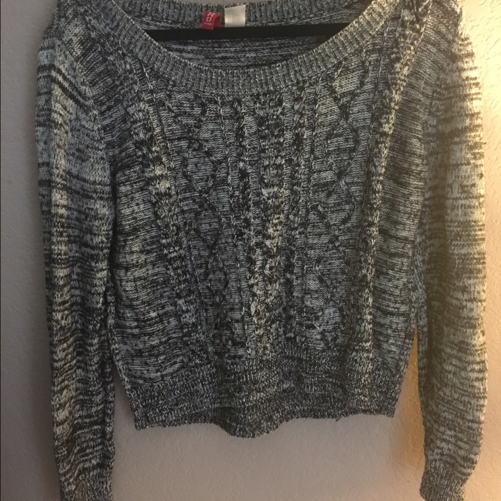 Marbled sweater