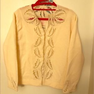 Wool sweater, lamb/angora