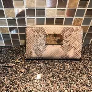 Michael Kors Snake Wristlet
