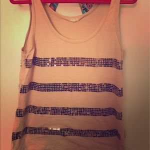 Sequin tank