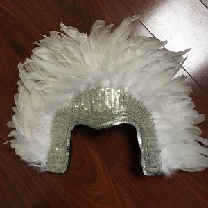 Feather headpiece