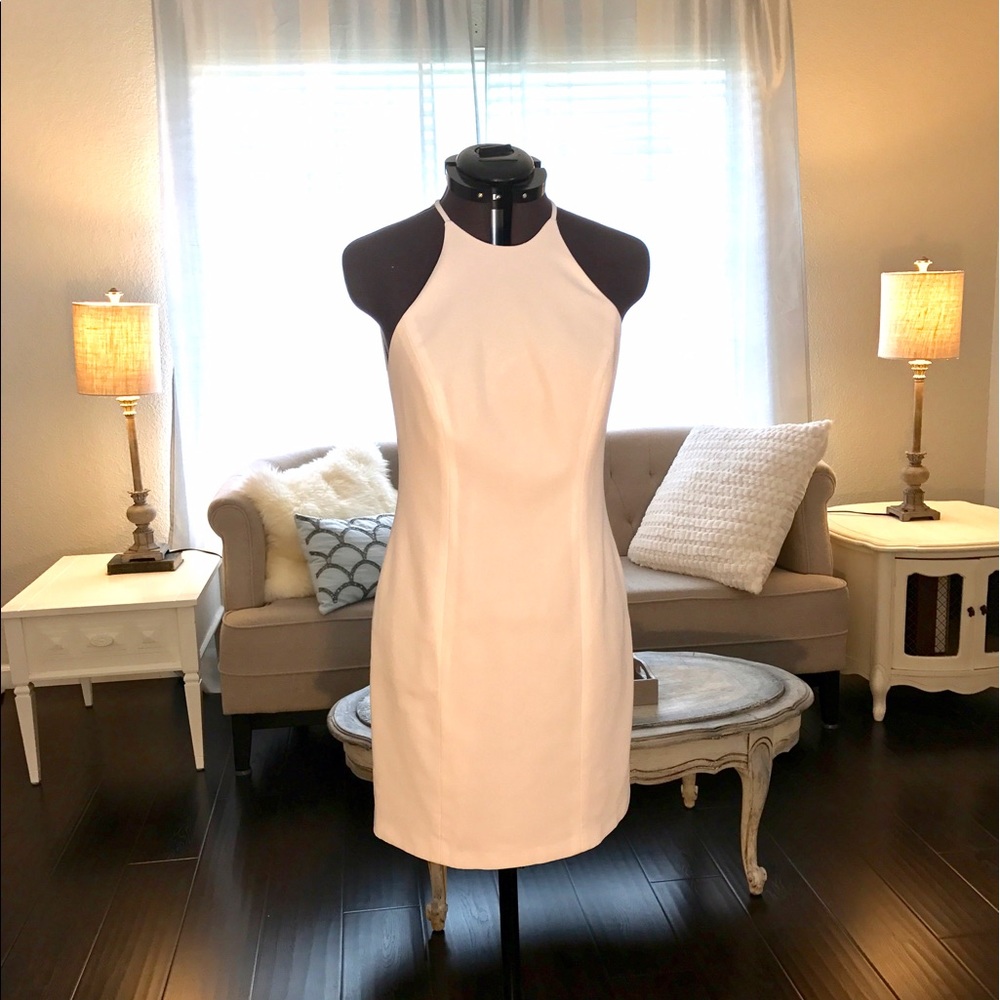 Classy White Mini Dress