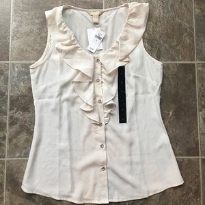 Airy blouse with crystal buttons -brand new! Small