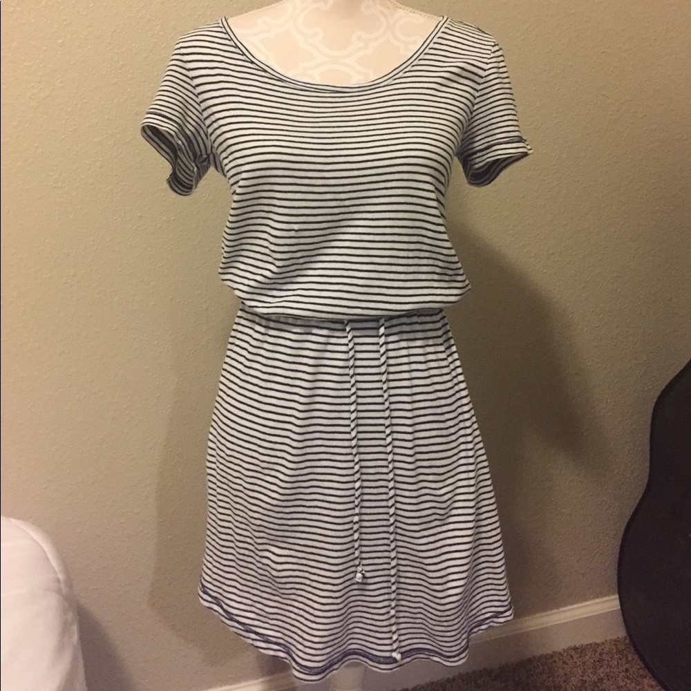 Striped Swimsuit Coverup