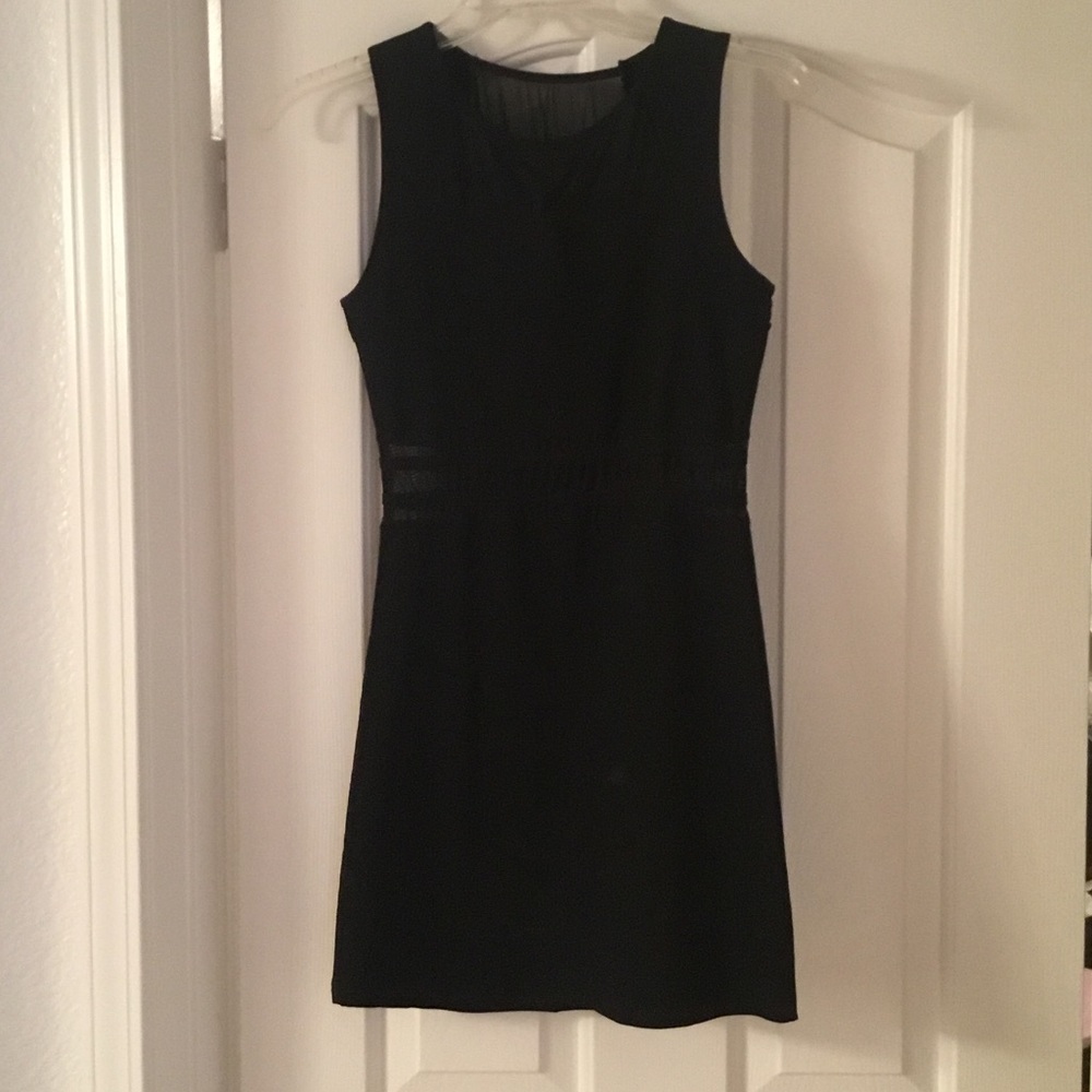 Little black mini dress